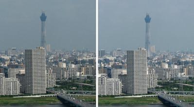 東京スカイツリー398ｍ 平行法3Dステレオ立体写真