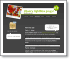 jQuery lightBox plugin
