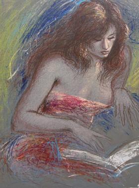 ジャック・ペクナール「読書する女性」