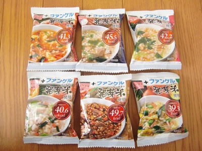ファンケル発芽米使用ローカロぞうすい　６種