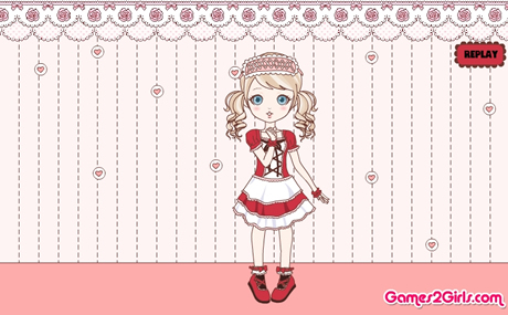 ロリータファッションの着せ替えゲーム Sweet Lolita Dress Up 無料