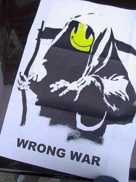 WRONG WAR poster