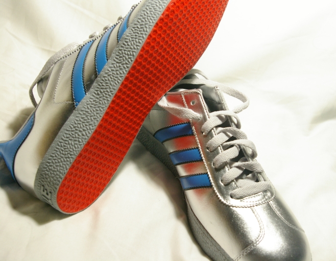 adidas GAZELLE2(Silver×Skyblue) - Sneakers