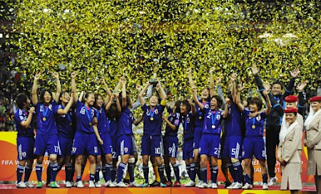 日本サッカー女子ワールドカップ優勝