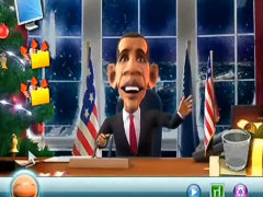 Obama's New Year speech on Russian tv