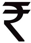 インドルピー　新しい通貨記号