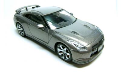KYOSHO NISSAN GT-R (R35) 2008 Titanium Gray