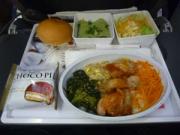 2011novスイス航空　行きの機内食②