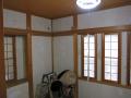 東京都東大和市で一戸建て空き室全体ハウスクリーニング　和室クリーニング　作業風景　１