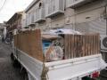 埼玉県所沢市　地元でゴミ処分・不用品処分・家財道具処分　トラック積み込み後　２