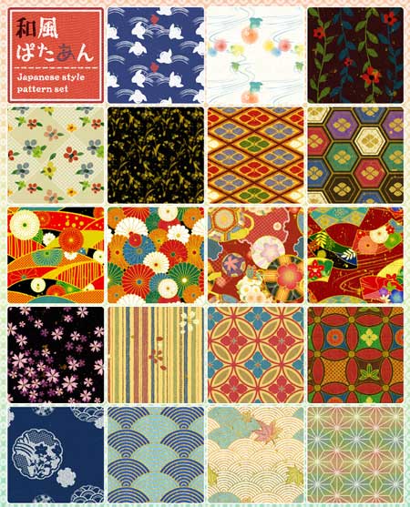 Japanese style pattern