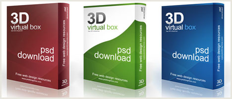 3D software box