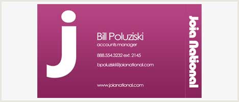 Joia Business Card: Free PSD