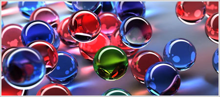 色合いがオシャレなグラスでデザインされた3d風壁紙 3d Glass Imaginations Wallpapers 日刊ウェブログ式