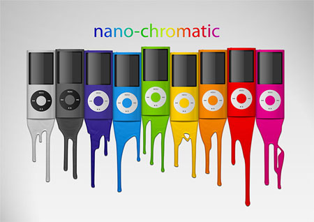 iPod nano-chromatic - Apple PSD