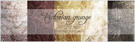 Victorian grunge texture pack